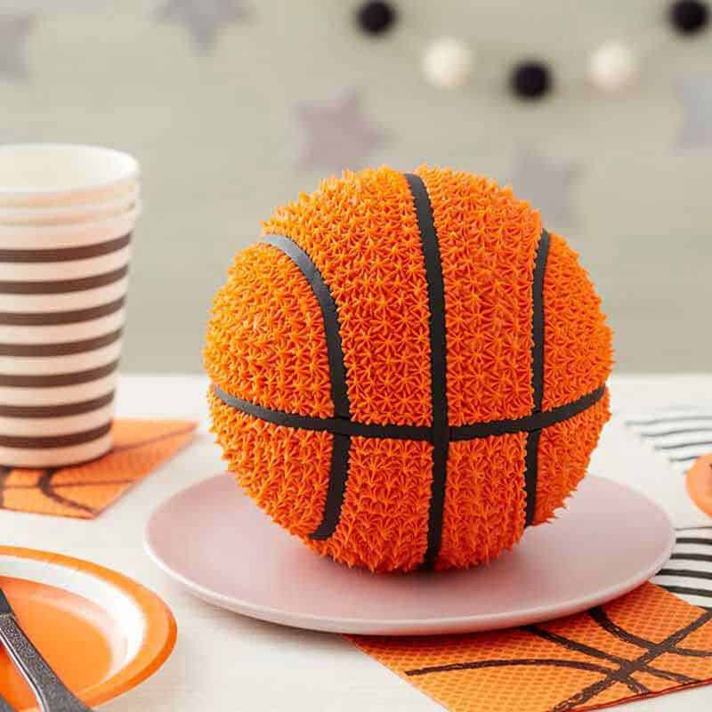 3D Basketball Cake Recipe