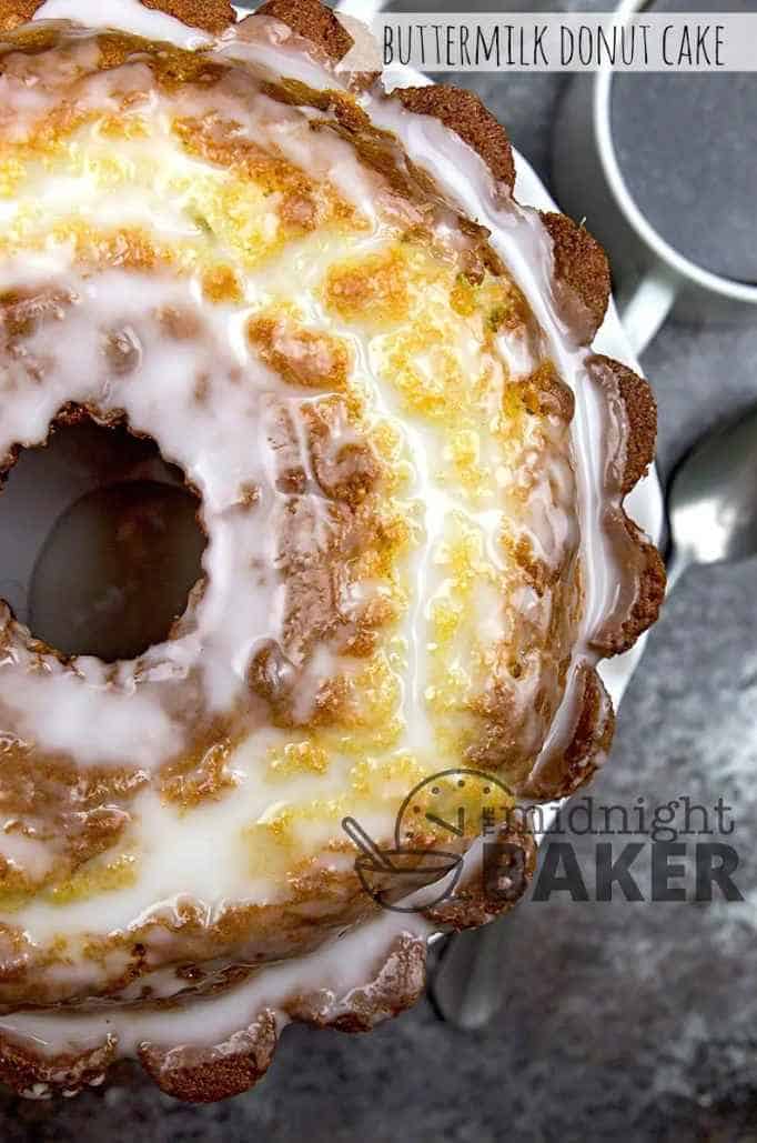 Buttermilk donut cake