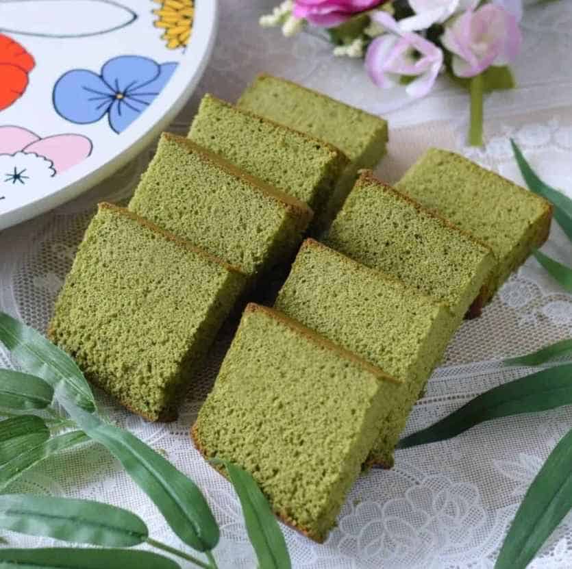 Easy Matcha Sponge Cake Recipe