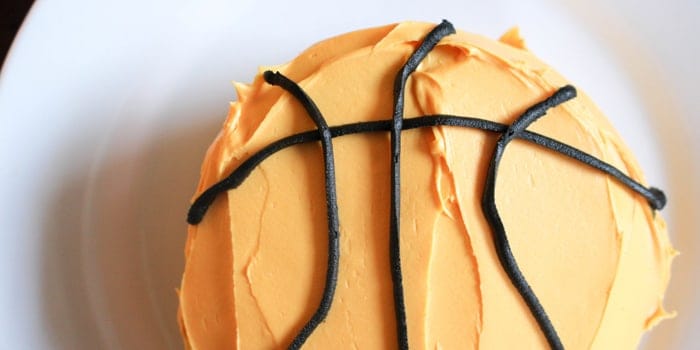 Simple Basketball Cake Recipe