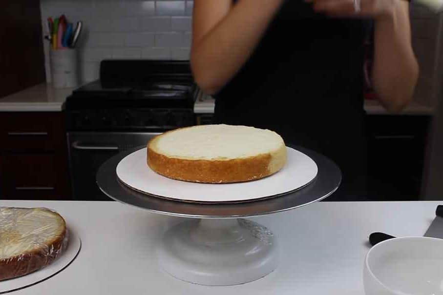 Preparing the Cake