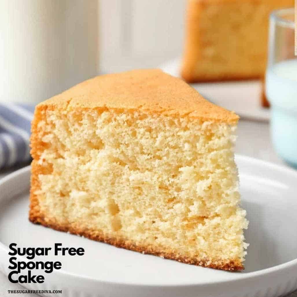 Sugar-free sponge cake