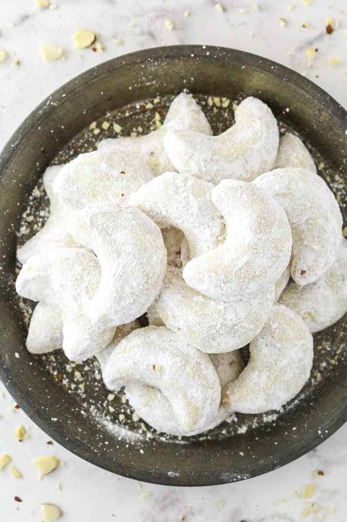 Unique Almond Crescent Cookies