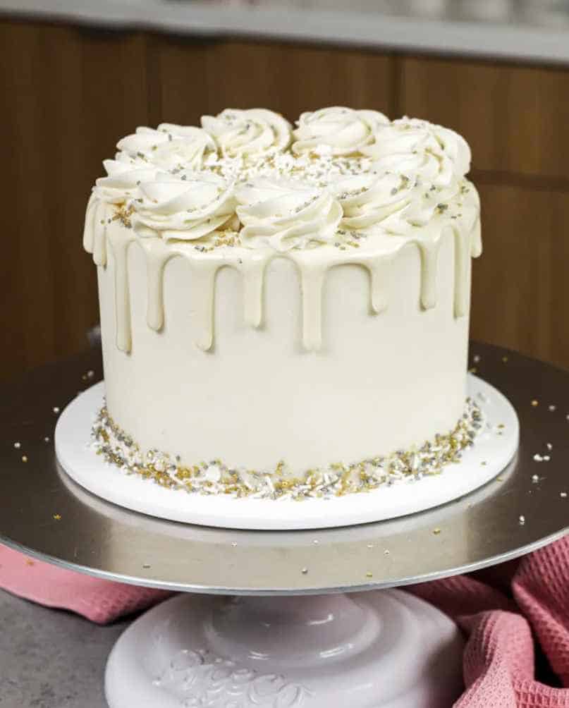 Small Batch Vanilla Layer Cake Recipe