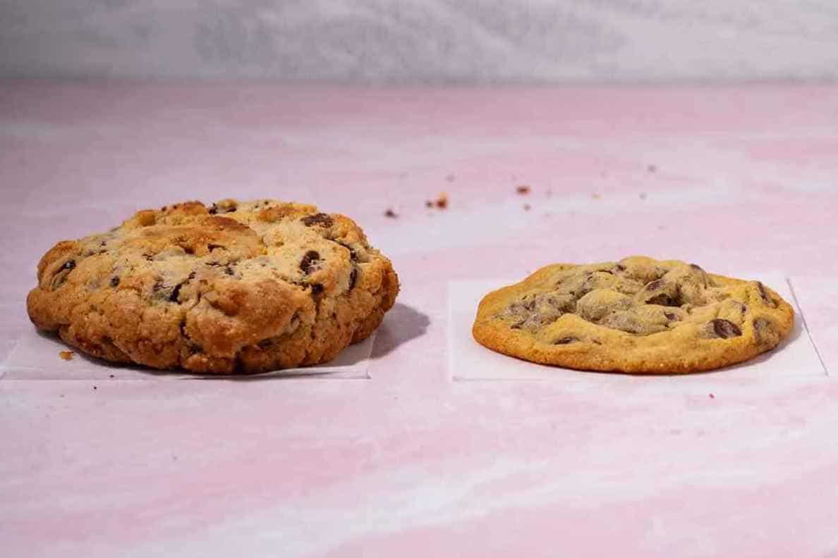 The size of the cookie