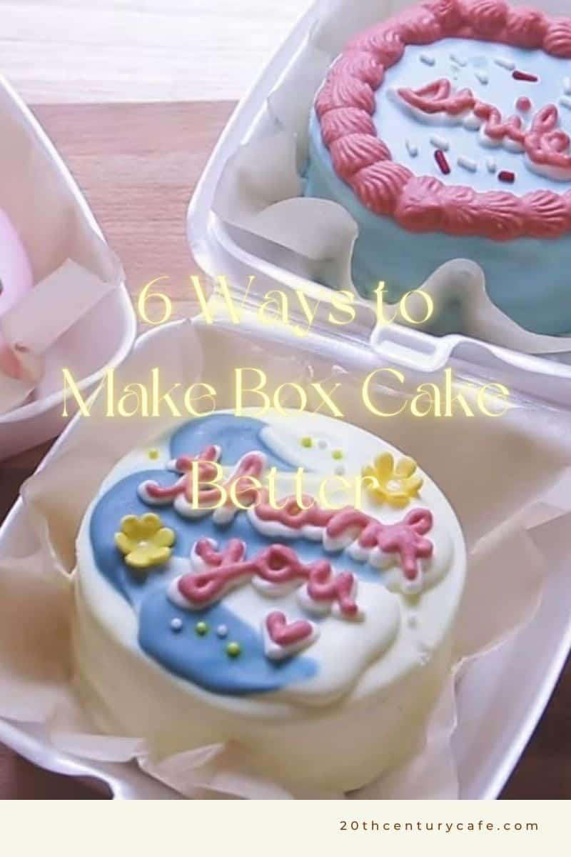 6 Ways to Make Box Cake Better