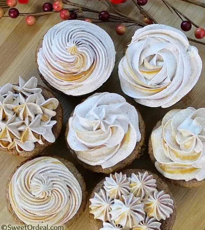 Caramel Apple Spice Cupcakes by Sweet Ordeal