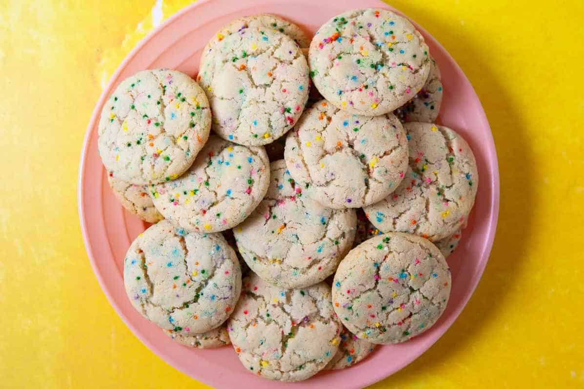 Dairy-Free and Egg-Free Funfetti Cookies by The Spruce Eats