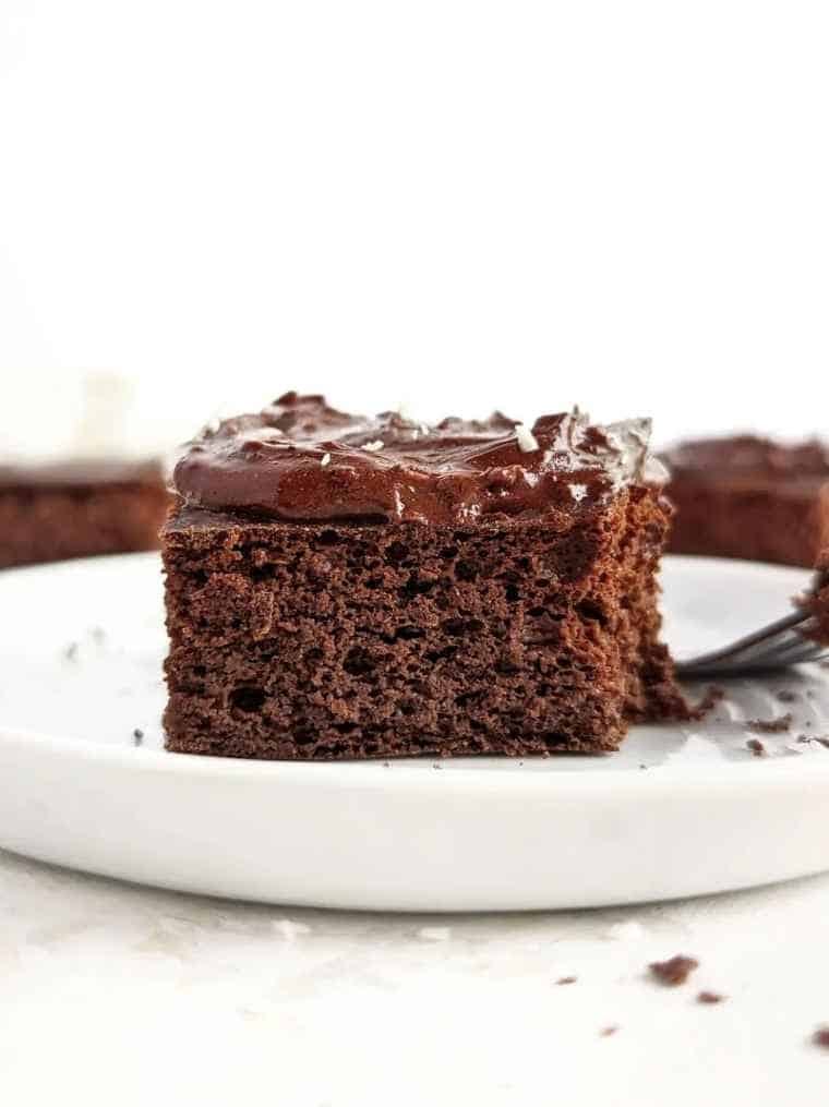 Low-Carb Chocolate Protein Cake