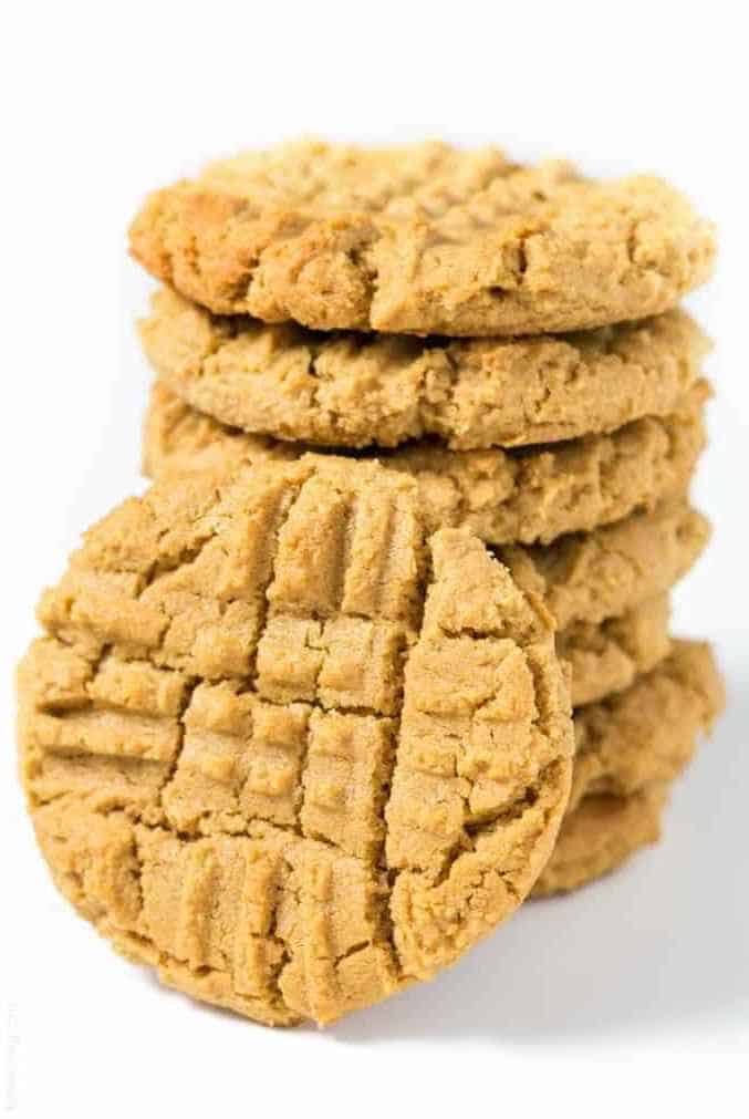 Tastes Lovely's Dairy-Free Peanut Butter Cookies
