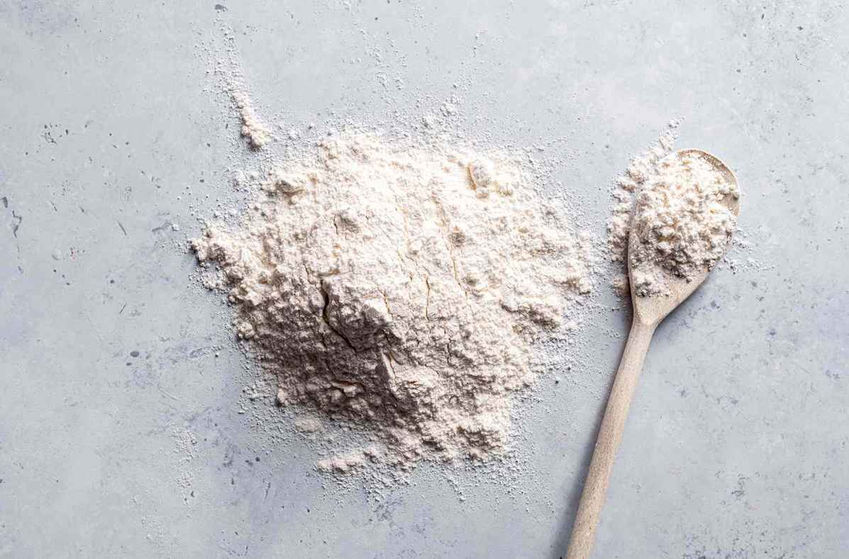 Using low-protein flour